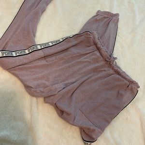 Pink Victoria’s Secret pyjama pants